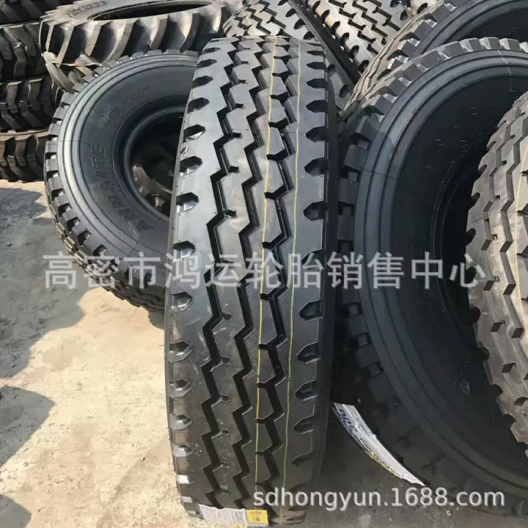 لاستیک کامیون تمامسیمی 8.25/900/1000 /1100/12.00R20 مخصوص کامیون کمپرسی چهار محور جلو و هشت محور عقب