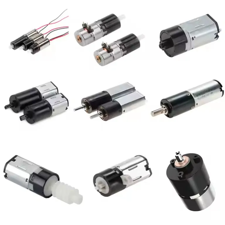 موتور کاهنده DC موجود 12V24V، موتور سطل زباله حسگر، گیربکس موتور کاهنده سیاره‌ای میکرو