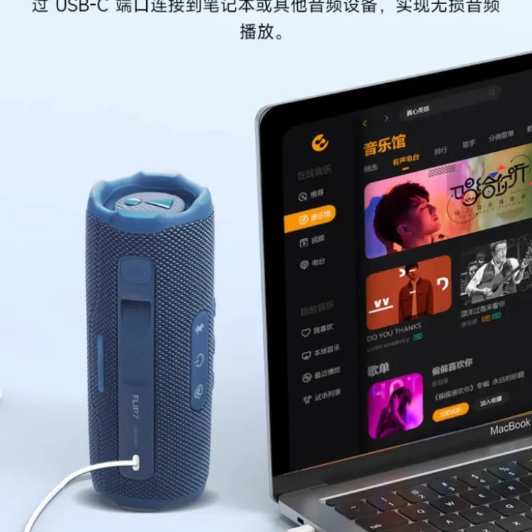 اسپیکر بلوتوثی JBL FLIP7 نسل هفتم ضدآب و ضدگرد و غبار مناسب کوهنوردی و کمپینگ