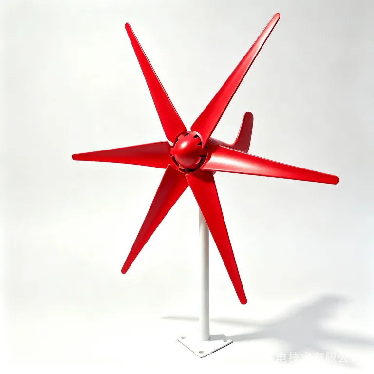 100w12v24v5/6 توربین بادی محور افقی کوچک با پره‌ها، توربین بادی wind turbine