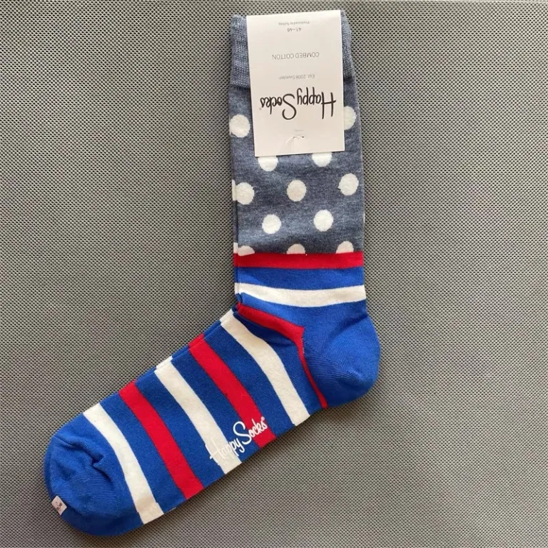 جوراب رنگی HappySocks مردانه طرح کارتونی فانتزی اینستاگرامی ساق‌متوسط بیرونی خیابانی