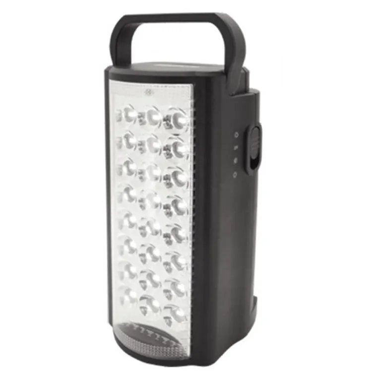 چراغ اضطراری قابل شارژ فوق‌روشن 1048-24LED با 24 عدد SMD، چراغ اضطراری LED چندکاره