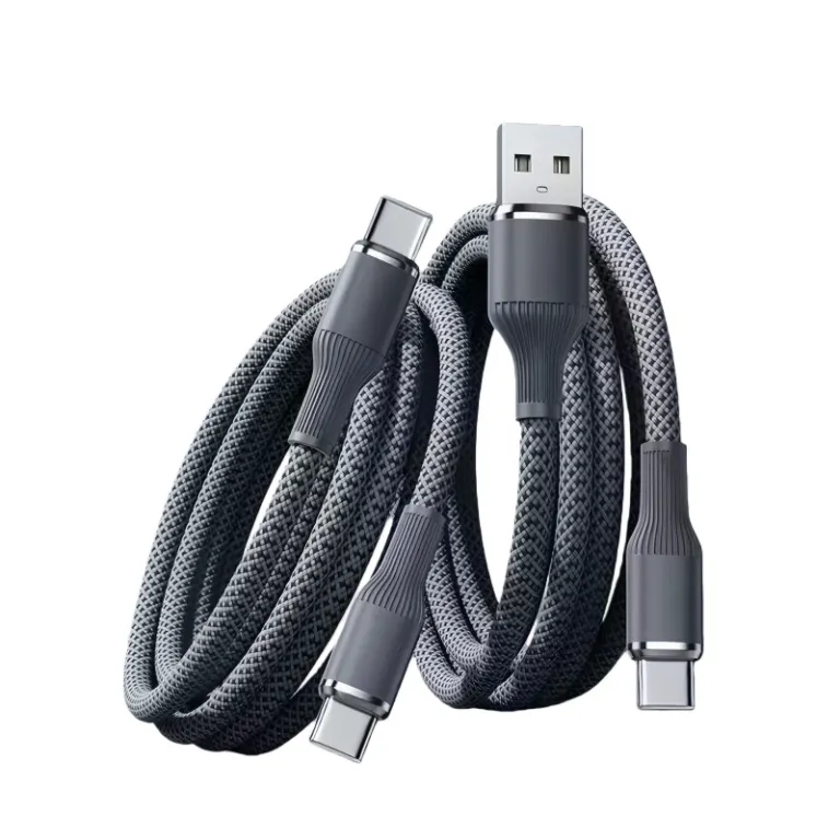 کابل دیتا 100W شارژ سریع Type-c مناسب برای هواوی، اپل، 17 شیائومی، اوپو، کابل شارژ گوشی، قابل استفاده در خودرو