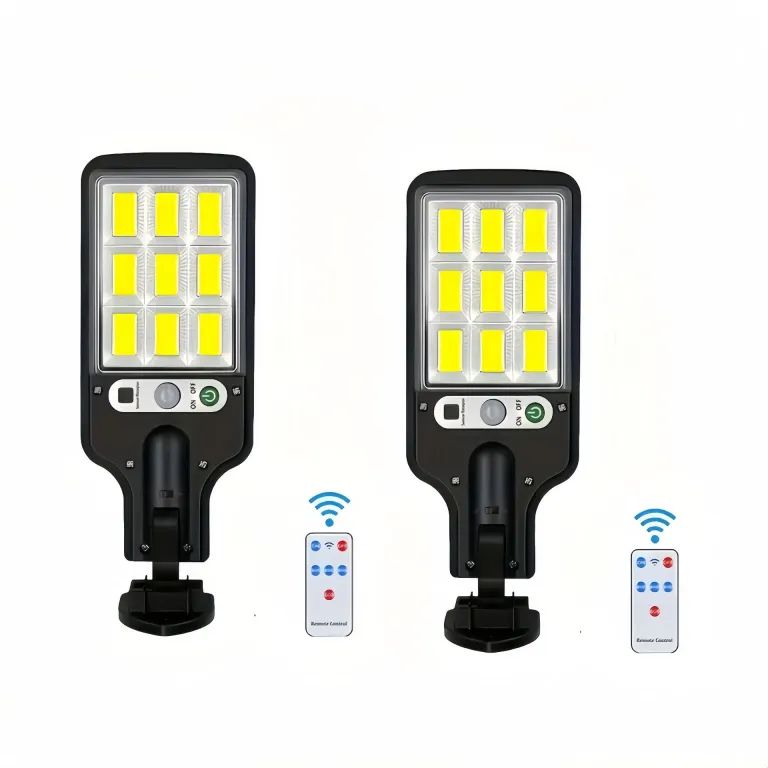 چراغ خورشیدی فضای باز، چراغ دیواری حسگر حرکتی یکپارچه LED، چراغ خیابانی خورشیدی خانگی فوق‌روشن