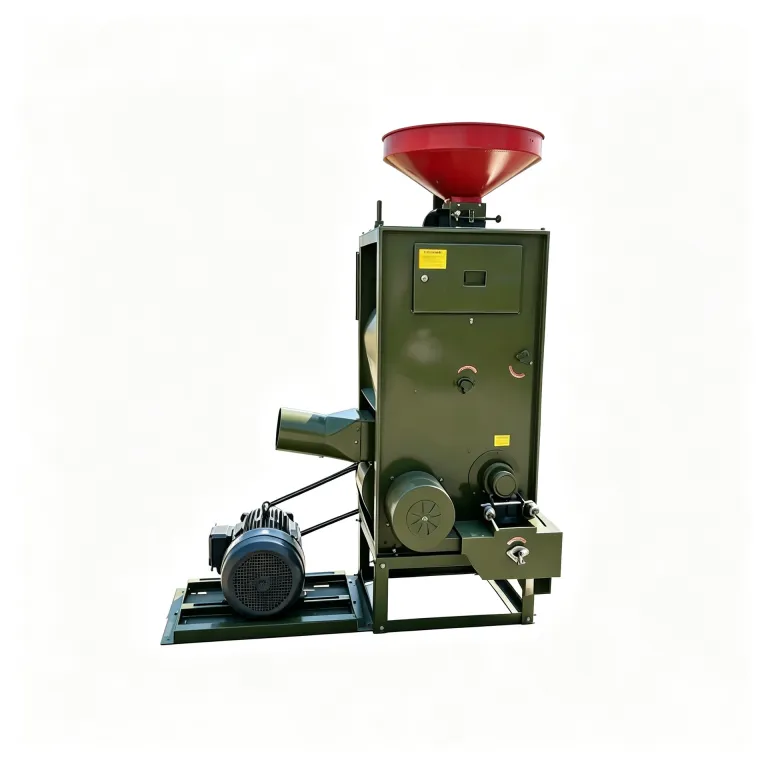 دستگاه ترکیبی پوست‌کن و سفیدکن برنج SB-10D/SB-30D با موتور دیزلی و برقی، دو کانال باد