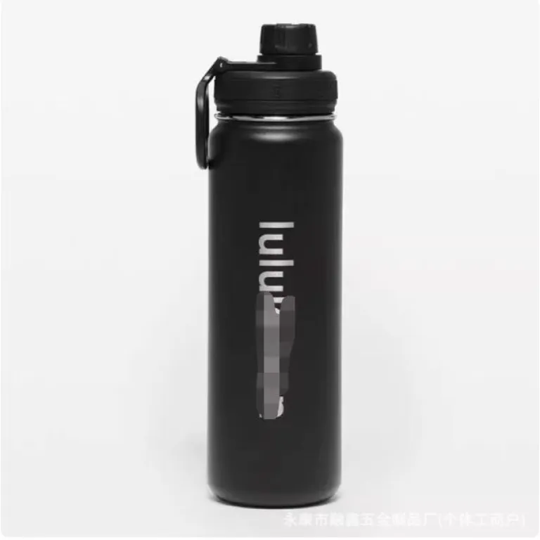 بطری آب ورزشی BacktoLife مشابه lululemon 710ml قمقمه سفری و یوگا