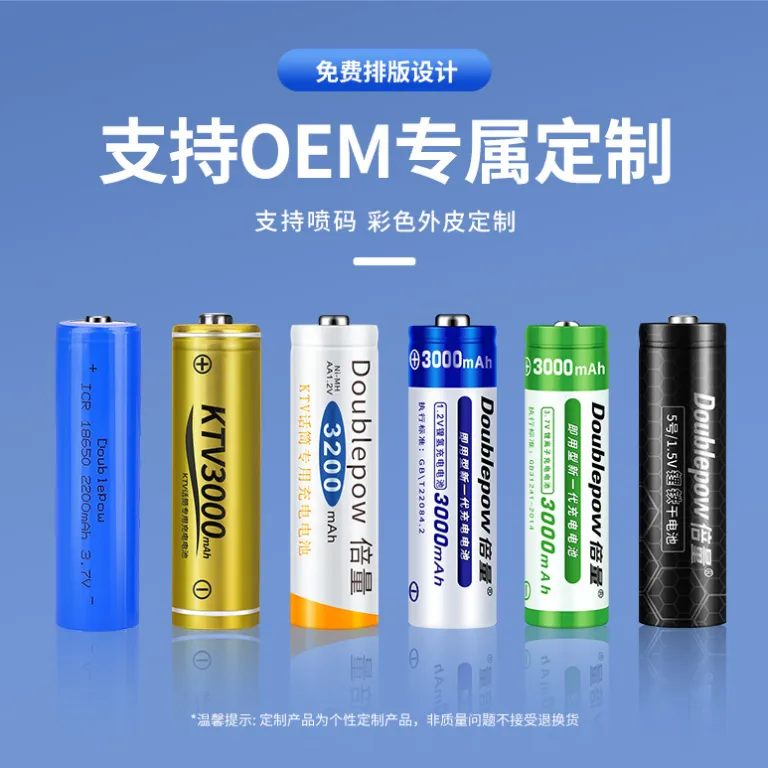 باتری لیتیومی 18650 با ظرفیت کامل 2600mah، مدل 3.7V، قابل شارژ برای بی‌سیم و دربازکن، ظرفیت بالا 18650