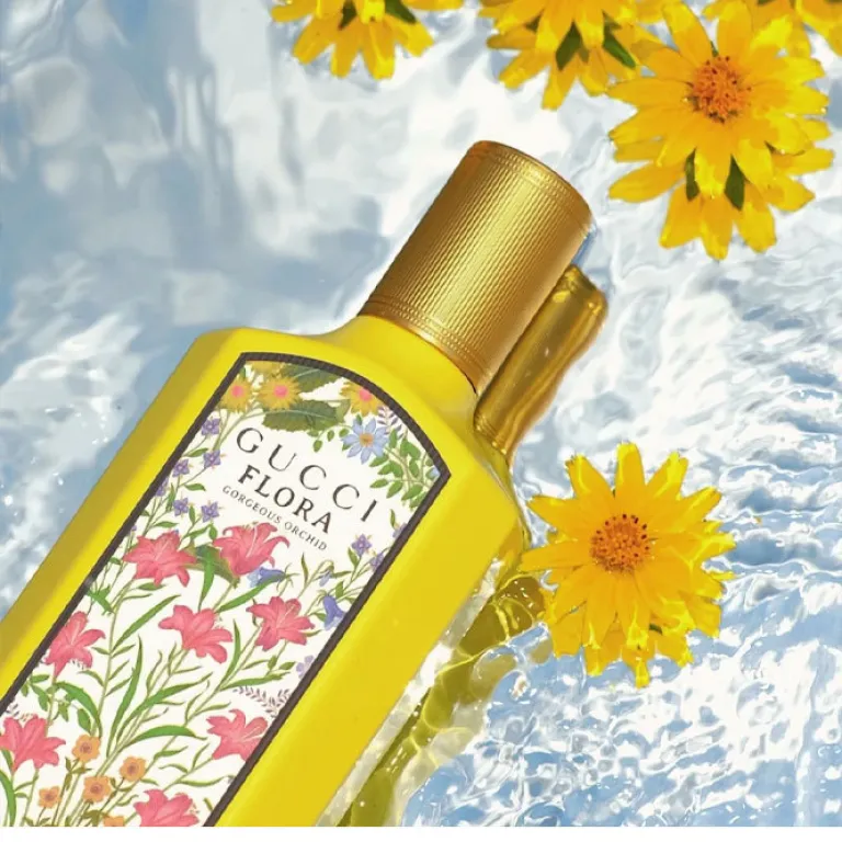 ادکلن زنانه گوچی وانیل ارکیده مدل Gucci Orchid 100ml رایحه دریایی و وانیل شیرین