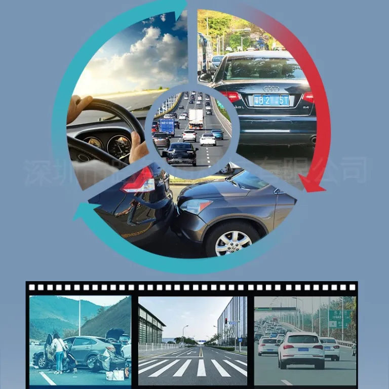 دوربین ثبت وقایع مدل 26 فرونلاندر/کرولا کراس بدون سیم‌کشی وای‌فای کیفیت بالا 4K دو لنز جلو و عقب اورجینال
