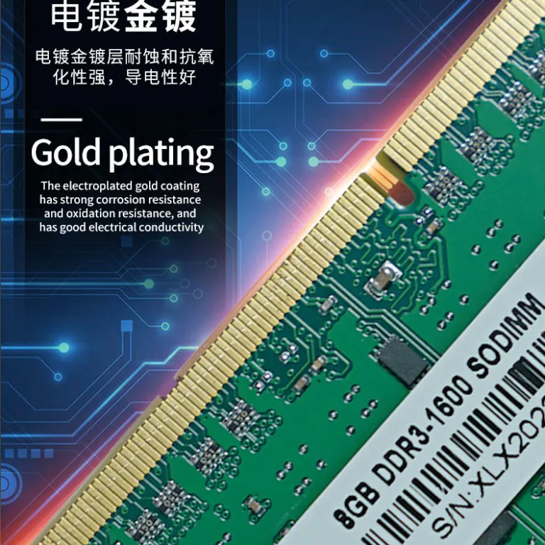رم لپ‌تاپ Xinlian DDR3 1.35V 4G-8G 1600MHz اورجینال با شتاب بازی