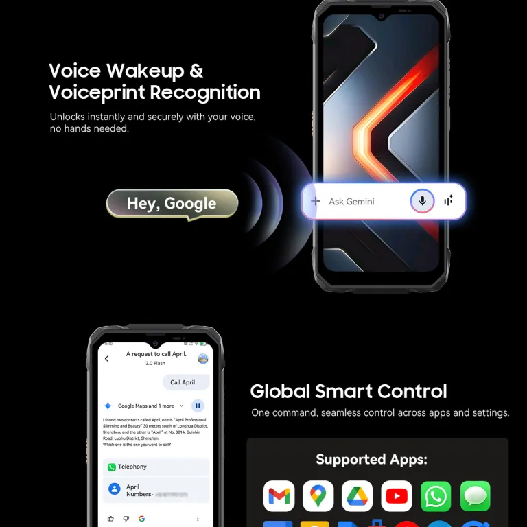 گوشی هوشمند سه‌محافظ سری Blackview ROcK نسل 1 با نمایشگر ثانویه بزرگ، تحویل هنگ کنگ