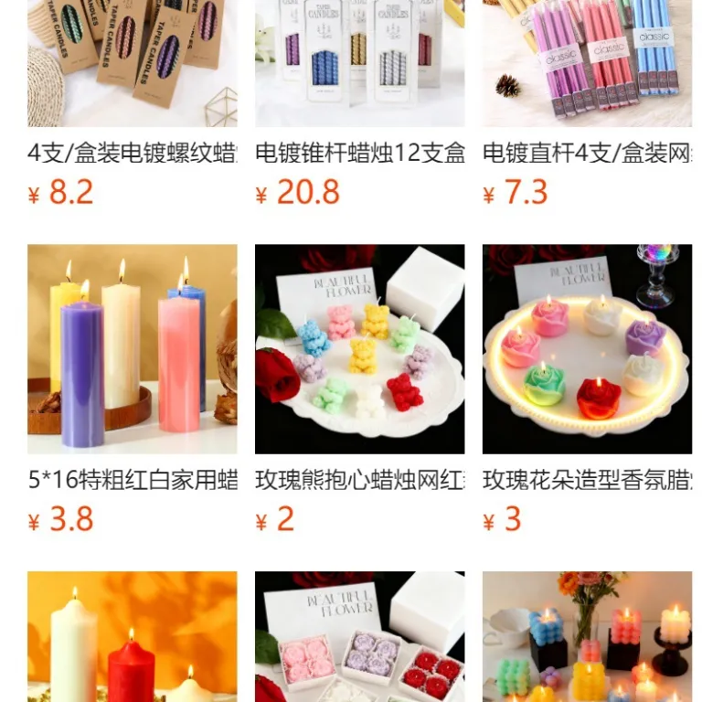 100 بسته 4 ساعته شمع بدون دود برای گرم کردن چای پارافینی مناسب تولد و ابراز عشق گرد 50 عددی عمده