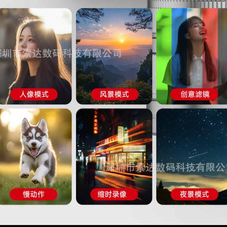 DC209X دوربین دیجیتال زوم اپتیکال فرامرزی با کیفیت تصویربرداری بالا، مناسب مبتدیان و دانش‌آموزان، مجهز به سلفی و زیباسازی چهره