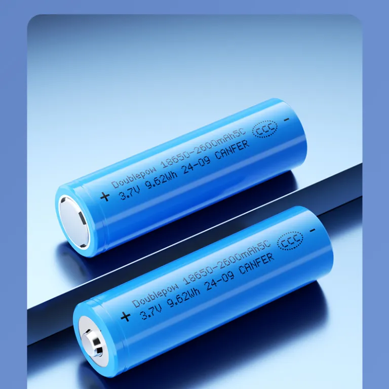 باتری لیتیومی 18650 با ظرفیت کامل 2600mah، مدل 3.7V، قابل شارژ برای بی‌سیم و دربازکن، ظرفیت بالا 18650
