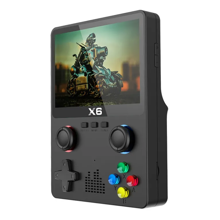 کنسول بازی جدید R36S کنسول دستی با کیفیت تصویر بالا 3D دارای دو جوی‌استیک، شبیه‌ساز GBA و آرکید، بازی King of Fighters