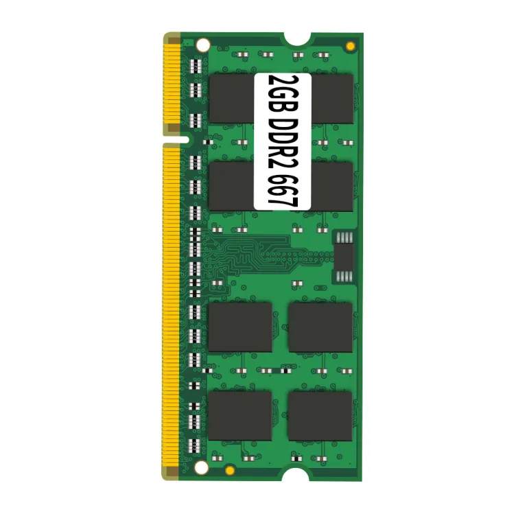 رم لپ‌تاپ DDR2 667MHz 1GB/2GB PC5300 ماژول حافظه