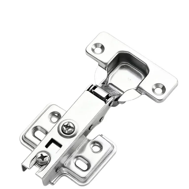 لولای دو مرحلهای فولاد نورد سرد با دمپر آرام و بیصدا برای درب کابینت تاشو، فنجان کمعمق، عمده