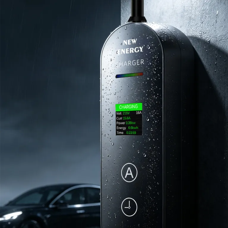 شارژر هوشمند قابل حمل خودرو برقی انرژی نو نسخه اروپا 220v 3.5/7kw