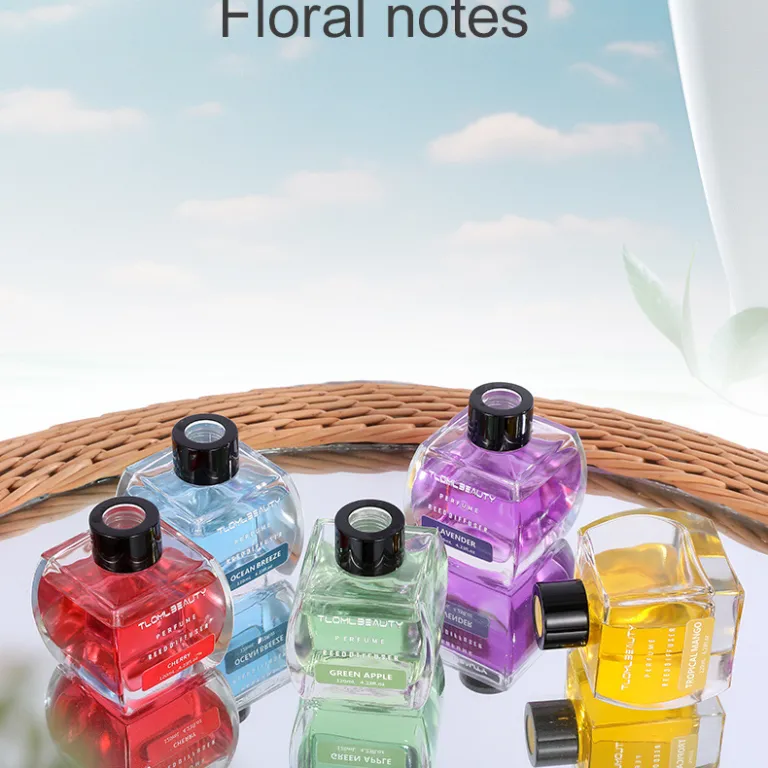 120ML دیفیوزر چوبی با اسانس طبیعی، خوشبوکننده هوا مناسب اتاق خواب، دفتر کار و منزل