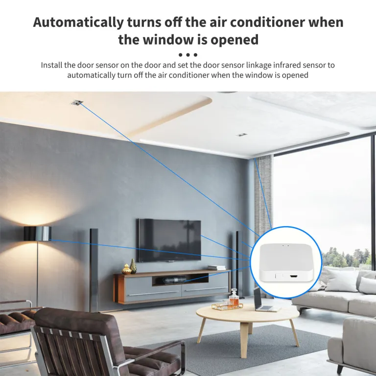 گیت‌وی بلوتوثی Tuya اپلیکیشن Tuya کنترل بی‌سیم از راه دور هوشمند Alexa mesh