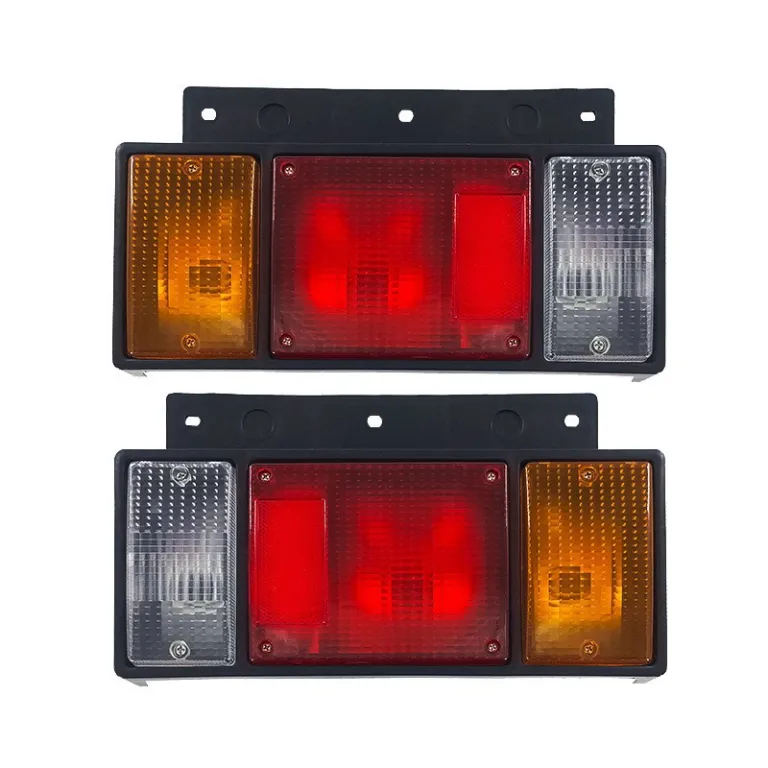 مجموعه چراغ عقب LED ایسوزو NPR/100P/700P ضدآب چراغ ترمز راهنما دنده‌عقب کامیون وانت