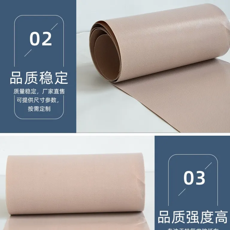 پارچه نسوز تفلون PTFE مقاوم در برابر حرارت و چسبندگی برای دستگاه پرس حرارتی و لمینت
