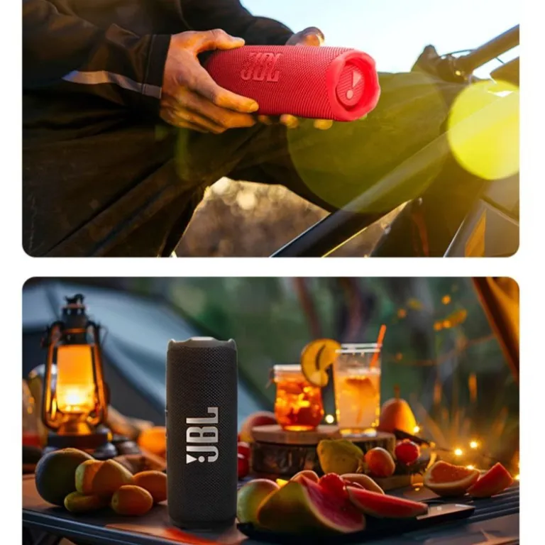 اسپیکر بلوتوثی JBL FLIP7 نسل هفتم ضدآب و ضدگرد و غبار مناسب کوهنوردی و کمپینگ