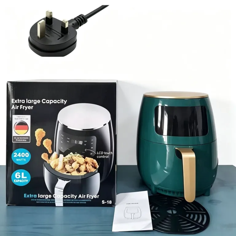 سرخ‌کن بدون روغن 8L چندکاره هوشمند با صفحه لمسی ظرفیت بزرگ airfryer دستگاه فر و سیب‌زمینی سرخ‌کن برقی