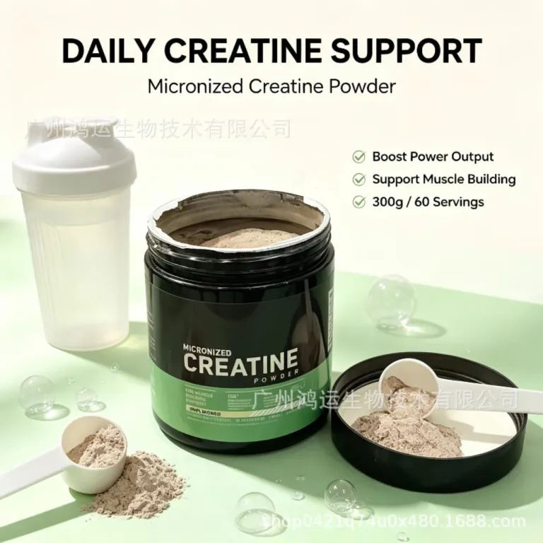 پودر کراتین مونوهیدرات موجود Creatine Monohydrate مکمل ورزشی پرفروش خارجی پشتیبانی از OEM