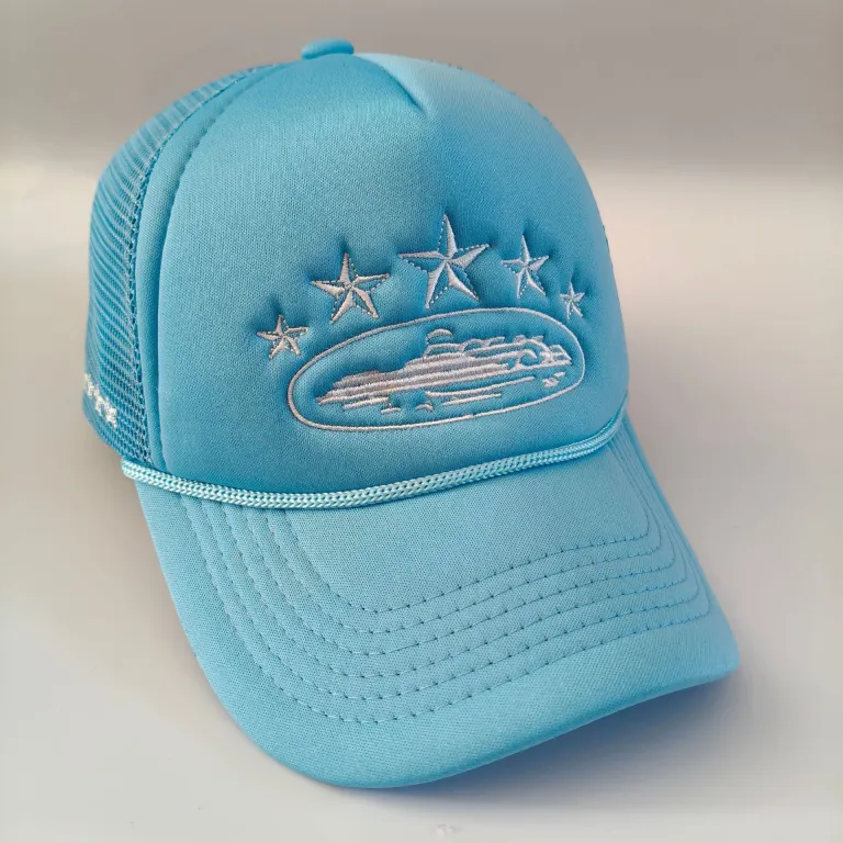 کلاه کامیون‌دار آمریکایی Corteiz 5 Starz Alcatraz Trucker 2023 مدل جدید