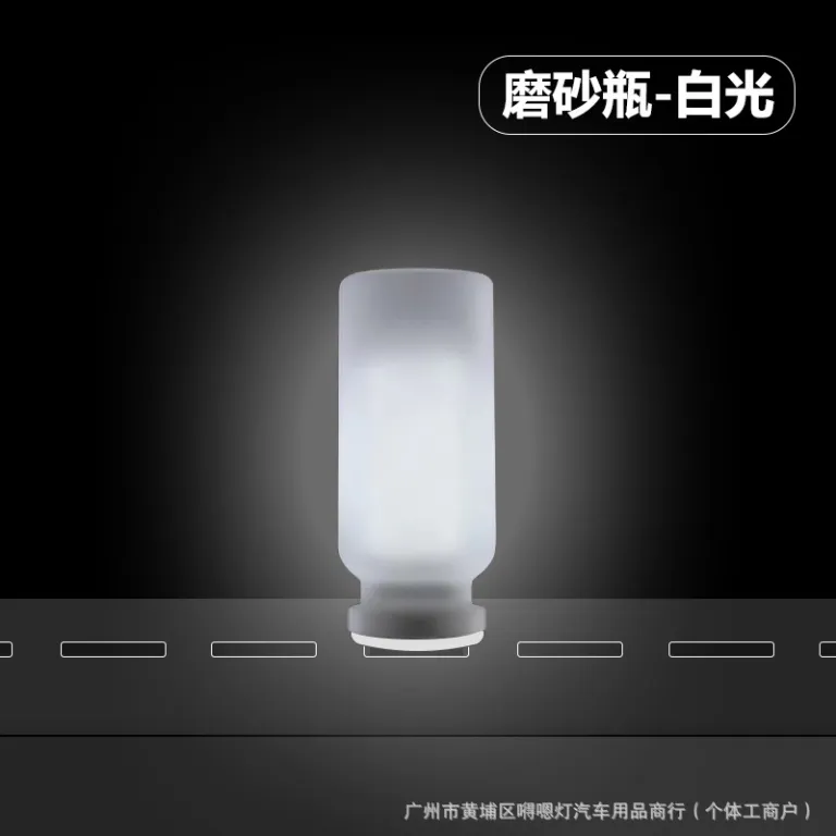 چراغ خواب USB جدید کراس‌بوردر طرح بطری خودرو، چراغ لمسی شیشه‌ای کنار تخت و خودرو، چراغ LED رترو فضاساز