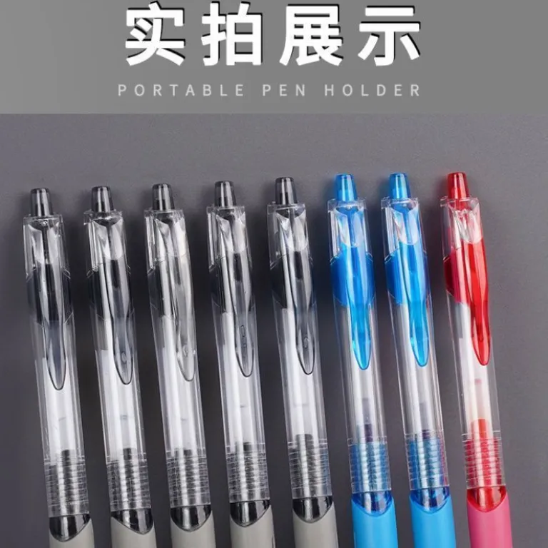 خودکار فشاری k35 مدل 0.5mm مناسب دانش‌آموز و امتحان، ساده، در رنگ‌های مشکی و قرمز