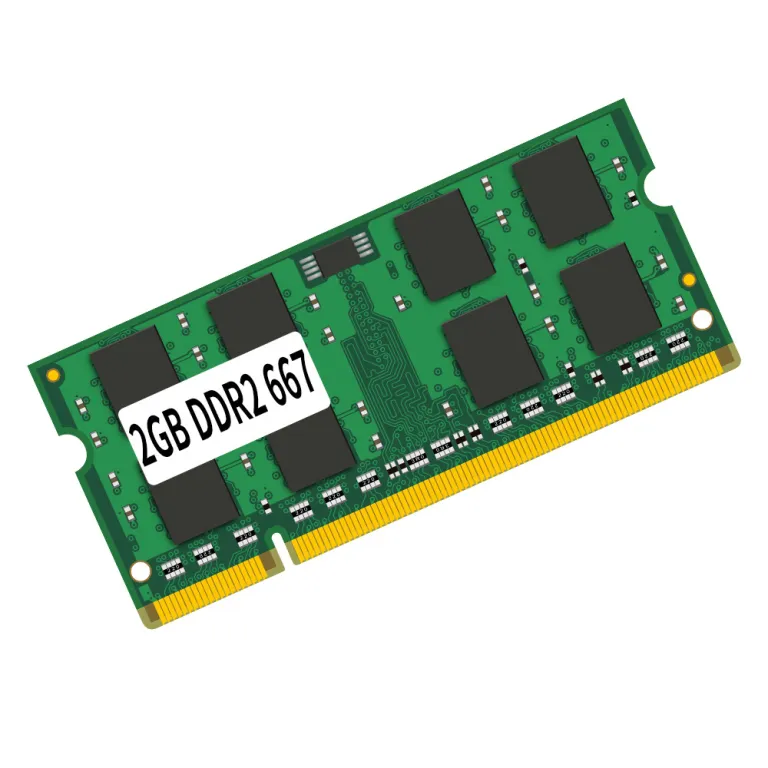 رم لپ‌تاپ DDR2 667MHz 1GB/2GB PC5300 ماژول حافظه