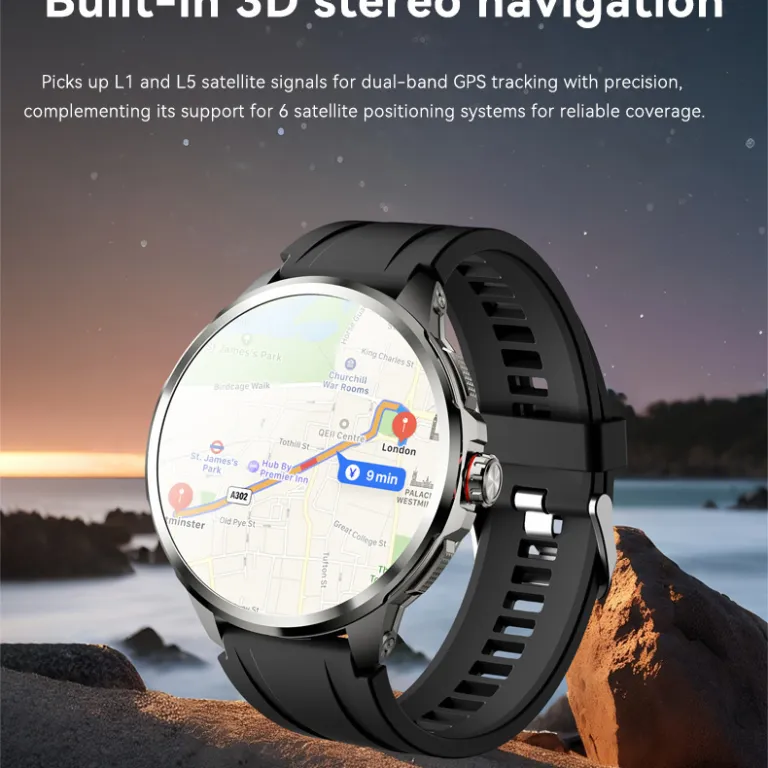 ساعت هوشمند بین‌المللی H99 با صفحه گرد و سیمکارت 1.95 اینچ صفحه AMOLED 5G تماس تصویری smart watch
