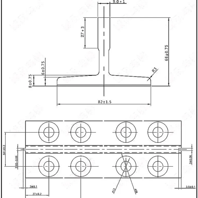 ریل آسانسور T شکل، ریل توپر و ریل توخالی T70/T75/T78/T89/T90/T114 ریل آسانسور