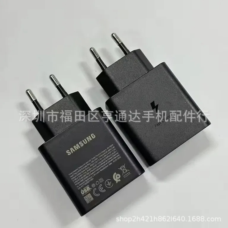 T6010 مناسب برای سامسونگ 60W شارژ سریع 3.0 آداپتور شارژ S26U/S25/S24 موبایل USB-C شارژر