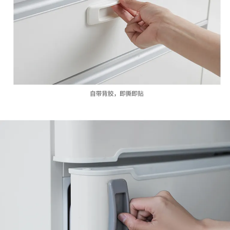 دستگیره کمکی چسبی مستطیلی درب و پنجره، دستگیره چندکاره یخچال و کابینت، پرفروش Wish و آمازون
