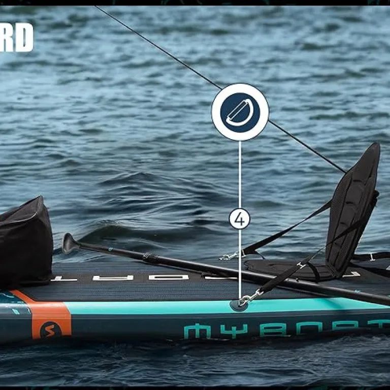تخته پارویی بادی تولید کارخانه، تخته موج‌سواری SUP با طراحی کراس‌بوردر myboat