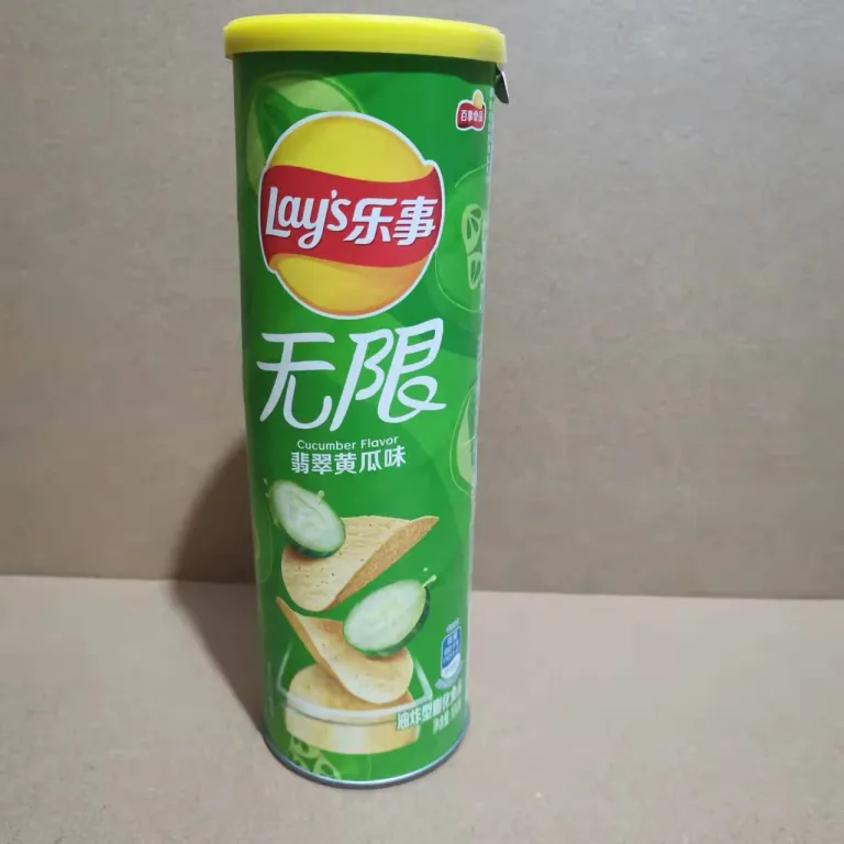 چیپس سیب‌زمینی لِی‌س 104g*24 بسته‌بندی سطلی، بسته هدیه تنقلات، عمده مواد غذایی، ارزان و به‌صرفه، مجموعه کامل تنقلات