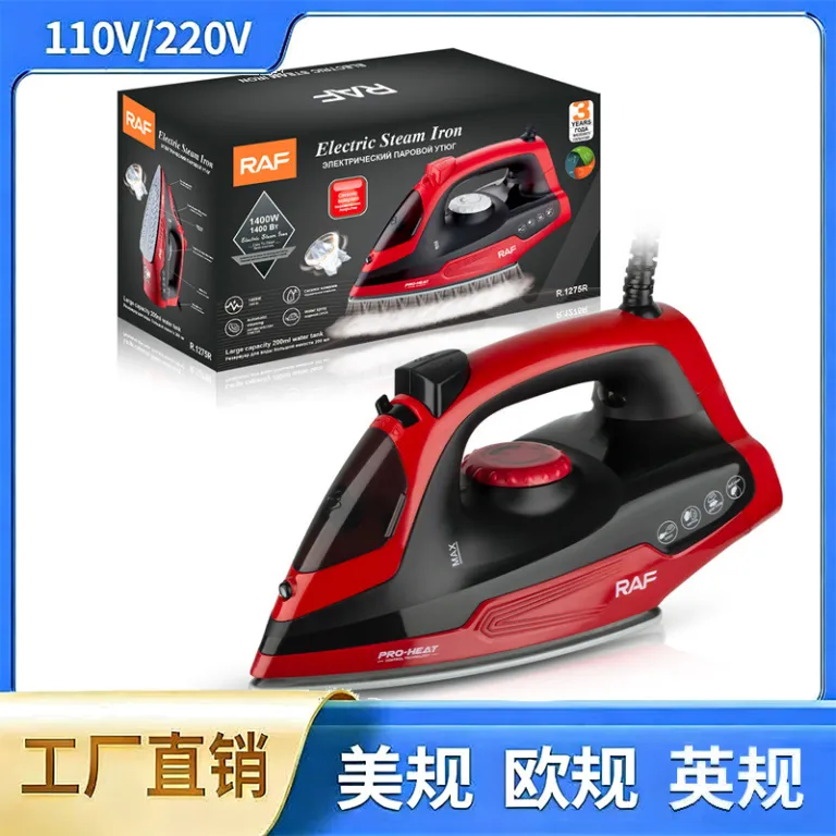 اتو بخار دستی خانگی استاندارد اروپا، اتوی قابل حمل کوچک 1200W عمده دستگاه بخار ایستاده