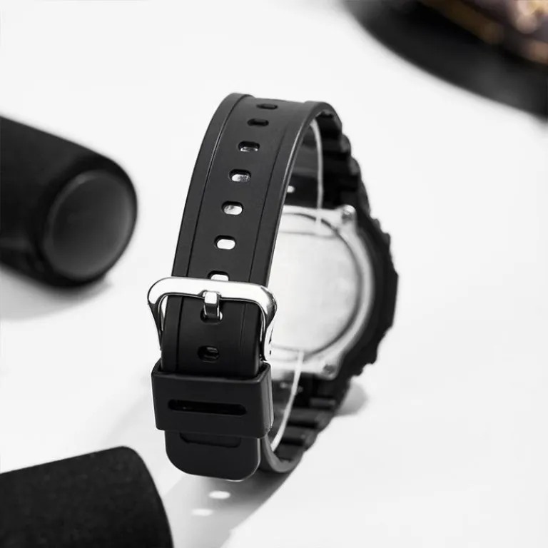 ساعت مچی مردانه کاسیو G-SHOCK هشت‌ضلعی دو نمایشگر ورزشی ضدآب کوارتز