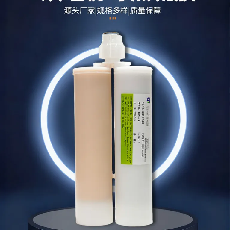 خمیر سیلیکونی دو جزئی رسانای حرارتی مقاوم در برابر حرارت بالا عایق الکتریکی برای خنک‌سازی CPU لپ‌تاپ و حافظه گرافیکی