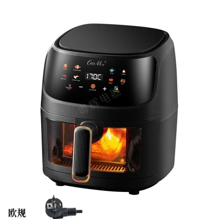 سرخ‌کن بدون روغن 8L چندکاره هوشمند با صفحه لمسی ظرفیت بزرگ airfryer دستگاه فر و سیب‌زمینی سرخ‌کن برقی