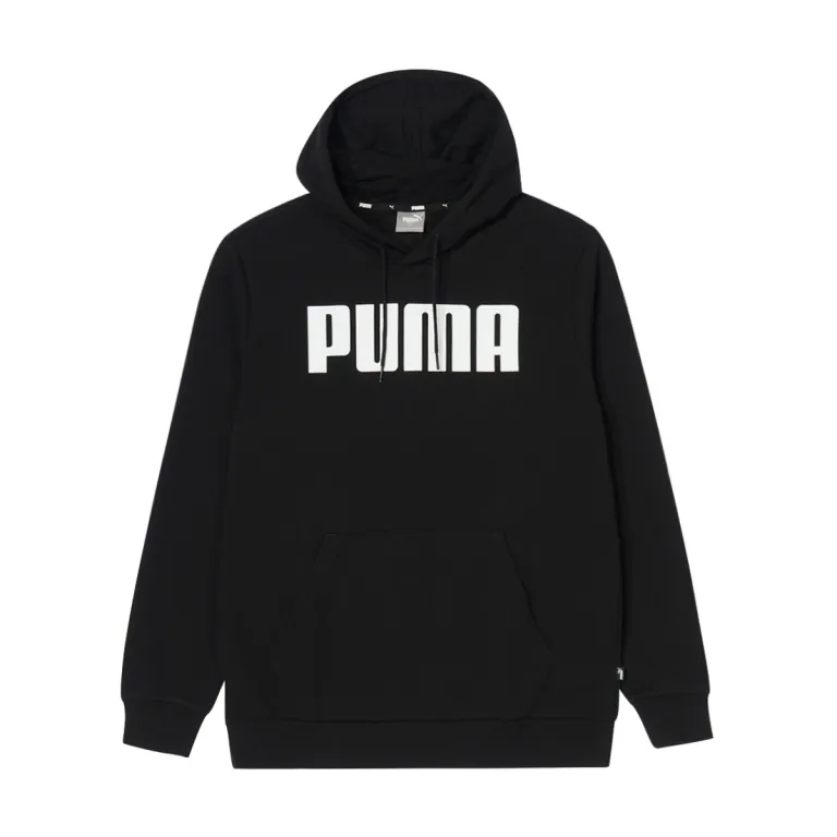 هودی کلاه‌دار یونیسکس PUMA با لوگوی بزرگ، مناسب زوج‌ها