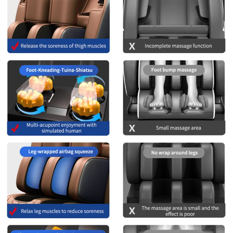 مبل ماساژور لوکس تمام‌بدن کپسول فضایی عمده از کارخانه با OEM و ماساژ تمام‌اتوماتیک MassageChair