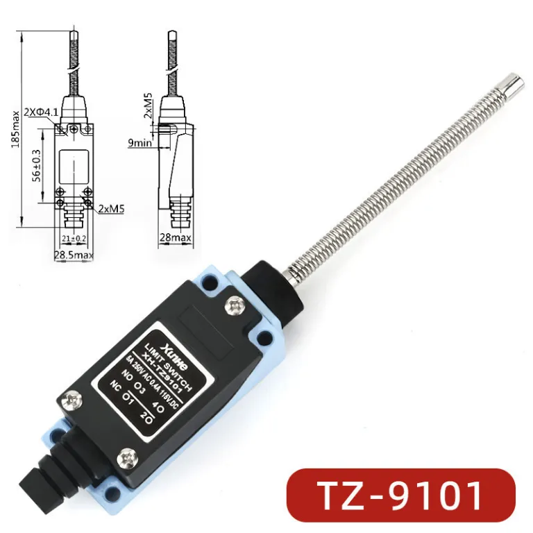 ME-8108 کلید محدودکننده خودبازگشت میکروسوئیچ تماسی محدودکننده TZ-8101 کلید مسیر
