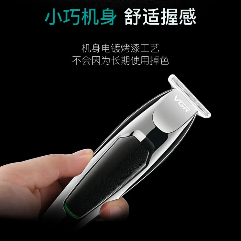 VGR V-030 ماشین اصلاح موی شارژی USB مخصوص مدل موی پومپادور، مناسب صادرات و اصلاح سر