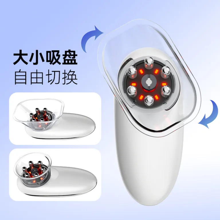 دستگاه لاغری و فرمدهی صورت و بدن با EMS و میکروجریان، ماساژور برقی گواشا و بادکش برای لاغری ران و شکم