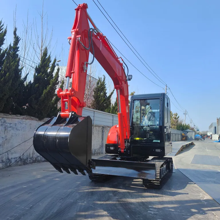 بیل مکانیکی زنجیری 6 تنی صادراتی برای تخریب ساختمان، استخراج معدن و کشاورزی چندمنظوره