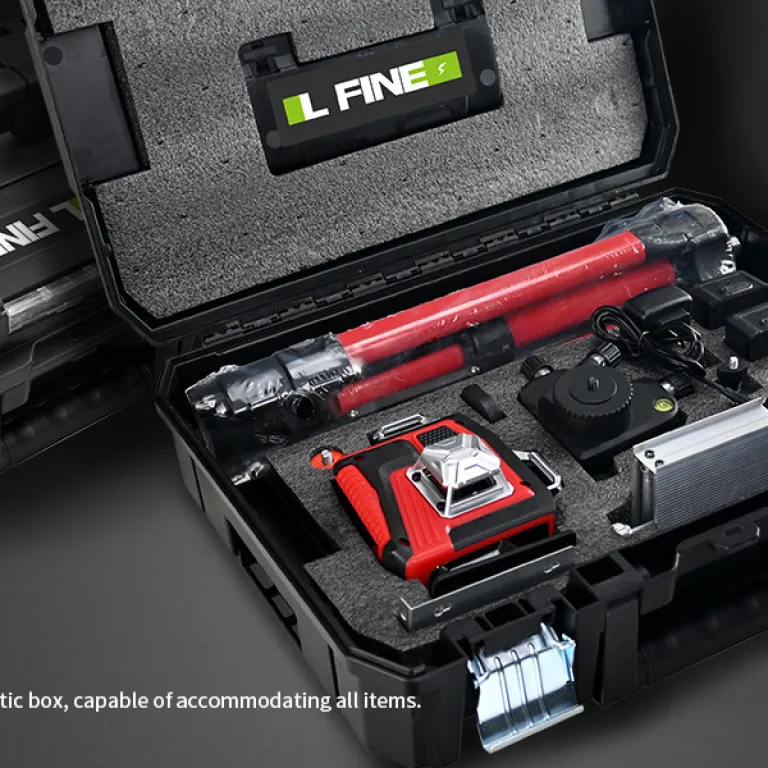 تراز لیزری LFINE 16 خط 4D3D12 خط با پایه laserlevel